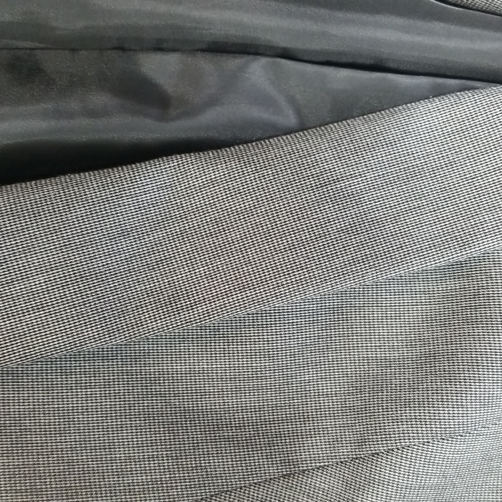 Halogen Gray One Button Closure Suit Jacket Blaze… - image 4